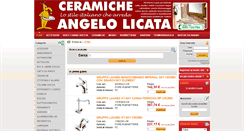 Desktop Screenshot of ceramichelicata.it