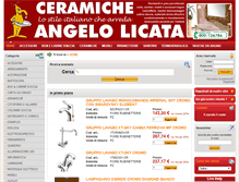Tablet Screenshot of ceramichelicata.it